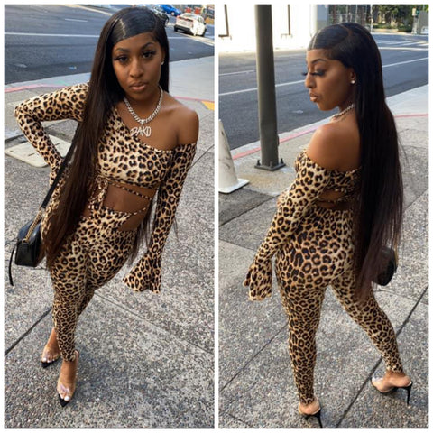 Cheetah thang 2 piece