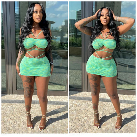 Green me 2 piece set